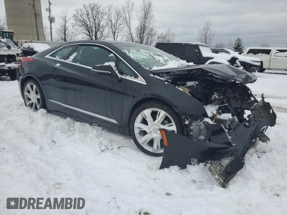 2014 Cadillac ELR z VIN 1G6RS1E4XEU600630, wystawiony jako Copart lot #85429354 z przebiegiem 80 005 mil mil oraz Tytuł czysty. Historia ofert i sprzedaży dostępna na DreamBid. Obrazek 4.