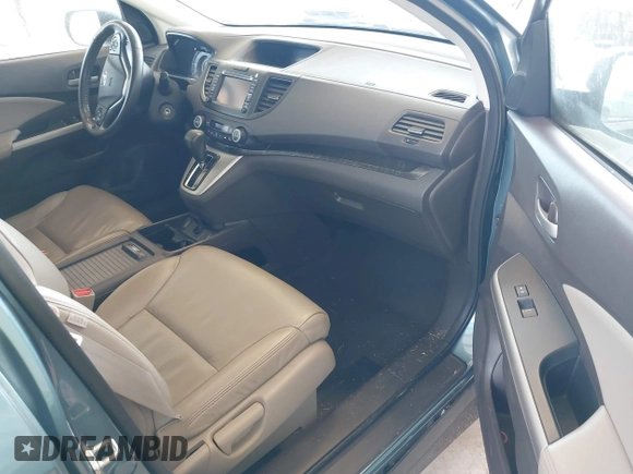 2014 Honda CR-V EX-L with VIN 5J6RM4H74EL083128, listed as a IAAI auction lot 41892786 with 91,466 mi miles. Bid and sale history available at carsss.com. Image 5.