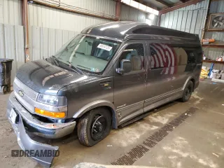 2017 Chevrolet Express Cargo с VIN 1GCWGBFG3H1107149, выставлен на аукционе Copart как лот 46614125 с пробегом 65 443 миль миль и Списание • Salvage title. История ставок и продаж доступна на DreamBid. Изображение 1.