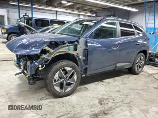 2025 Hyundai Tucson SEL Convenience with VIN 5NMJCCDE8SH454034, listed as a Copart auction lot 48206465 with 9,389 mi miles and Salvage Title. Bid and sale history available at carsss.com. Image 1.