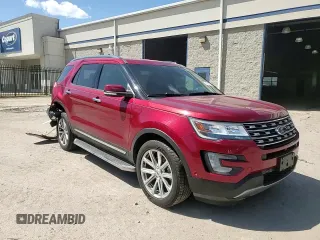 2016 Ford Explorer Limited with VIN 1FM5K8F81GGC55359, listed as a Copart auction lot 53276965 with 45,047 mi miles and Salvage Title. Bid and sale history available at carsss.com. Image 12.