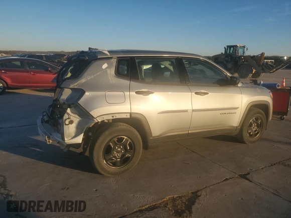 2021 Jeep Compass Sport с VIN 3C4NJCABXMT560301, выставлен на аукционе Copart как лот 86573524 с пробегом 14 872 миль миль и Списание • Salvage title. История ставок и продаж доступна на DreamBid. Изображение 3.