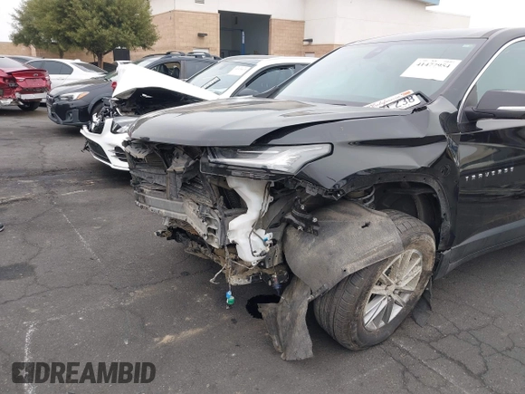 2022 Chevrolet Traverse LT Cloth with VIN 1GNERGKW6NJ106869, listed as a IAAI auction lot 41477954 with 74,130 mi miles and . Bid and sale history available at DreamBid. Image 6.