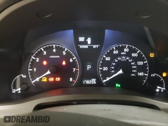 2010 Lexus RX 350 with VIN 2T2BK1BA6AC028239, listed as a Copart auction lot 51818245 with 178,206 mi miles and Salvage Title. Bid and sale history available at carsss.com. Image 9.