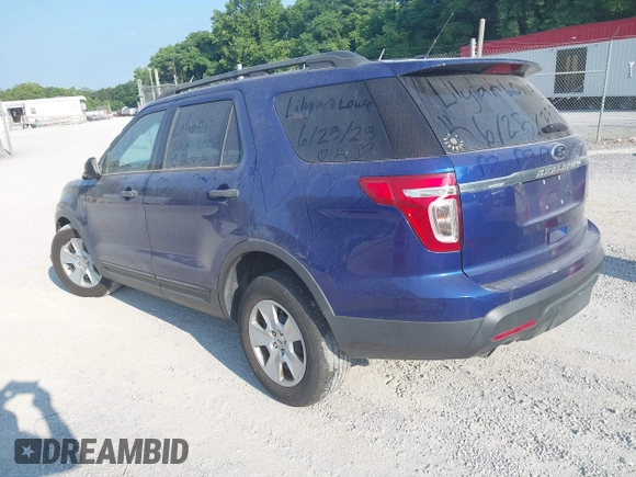 2013 Ford Explorer with VIN 1FM5K8B82DGA89578, listed as a IAAI auction lot 42502355 with 121,887 mi miles and . Bid and sale history available at DreamBid. Image 3.