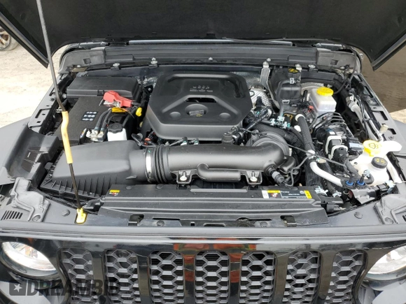 2024 Jeep Wrangler Sport S with VIN 1C4PJXAN1RW125436, listed as a Copart auction lot 59811895 with 17,962 mi miles and Salvage title. Bid and sale history available at DreamBid. Image 12.