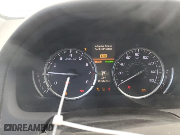 2020 Acura TLX with VIN 19UUB2F3XLA002394, listed as a Copart auction lot 77023934 with 44,512 mi miles and Salvage title. Bid and sale history available at DreamBid. Image 9.