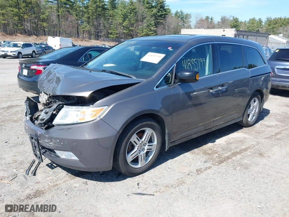 2012 Honda Odyssey Touring with VIN 5FNRL5H90CB048070, listed as a IAAI auction lot 41835799 with 162,288 mi miles. Bid and sale history available at carsss.com. Image 20.
