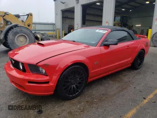 2008 Ford Mustang GT Deluxe with VIN 1ZVHT85H185131800, listed as a Copart auction lot 86317064 with 107,714 mi miles and Salvage Title. Bid and sale history available at DreamBid. Image 1.
