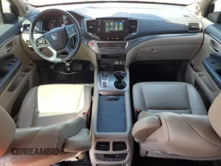 2021 Honda Pilot EX-L with VIN 5FNYF6H52MB096077, listed as a Copart auction lot 56970435 with 59,749 mi miles and Salvage title. Bid and sale history available at DreamBid. Image 8.