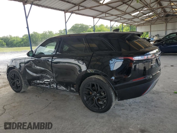 2019 Land Rover Range Rover Velar S with VIN SALYB2EX7KA781801, listed as a Copart auction lot 57100595 with 31,855 mi miles and Salvage title. Bid and sale history available at DreamBid. Image 2.