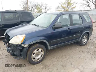 2006 Honda CR-V LX with VIN JHLRD78536C053645, listed as a IAAI auction lot 41855277 with 253,783 mi miles and . Bid and sale history available at carsss.com. Image 2.