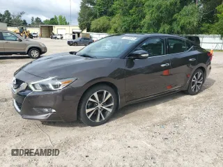 2016 Nissan Maxima S with VIN 1N4AA6AP2GC419711, listed as a Copart auction lot 59930825 with 80,598 mi miles and Salvage title. Bid and sale history available at DreamBid. Image 1.