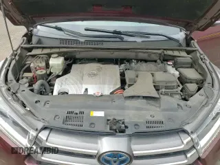 2019 Toyota Highlander Hybrid Limited with VIN 5TDDGRFH6KS071251, listed as a Copart auction lot 59811415 with 91,847 mi miles and Salvage title. Bid and sale history available at DreamBid. Image 16.