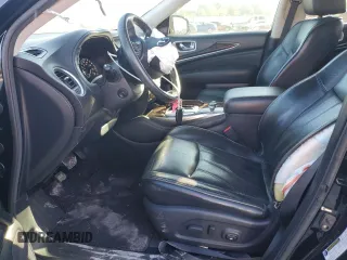 2013 Infiniti JX35 with VIN 5N1AL0MN7DC325679, listed as a Copart auction lot 76541924 with 249,455 mi miles and Salvage Title. Bid and sale history available at carsss.com. Image 7.