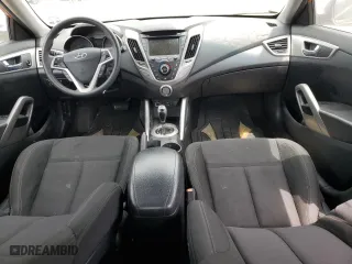 2015 Hyundai Veloster RE:FLEX with VIN KMHTC6AD8FU235946, listed as a Copart auction lot 53929235 with 143,526 mi miles and Clean Title. Bid and sale history available at carsss.com. Image 8.