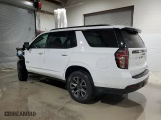 2023 Chevrolet Tahoe Z71 with VIN 1GNSKPKD6PR289300, listed as a Copart auction lot 87679735 with 22,225 mi miles and Salvage Title. Bid and sale history available at carsss.com. Image 2.