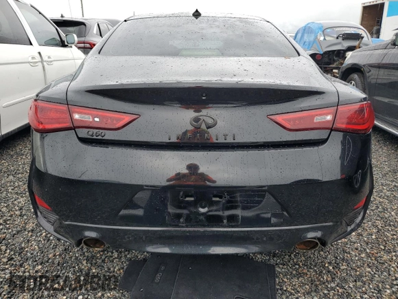 2018 Infiniti Q60 Luxe with VIN JN1CV7EK4JM200250, listed as a Copart auction lot 74010024 with 50,146 mi miles and Non Repairable. Bid and sale history available at carsss.com. Image 6.