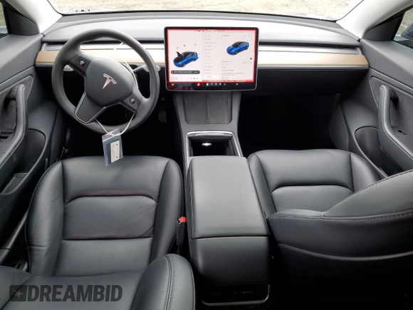 2021 Tesla Model 3 Long Range z VIN 5YJ3E1EB4MF876849, wystawiony jako Copart lot #48927385 z przebiegiem 32 163 mil mil oraz Szkoda całkowita • Salvage title. Historia ofert i sprzedaży dostępna na DreamBid. Obrazek 8.