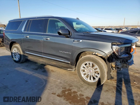 2021 GMC Yukon XL SLT with VIN 1GKS1GKD6MR368185, listed as a Copart auction lot 47778225 with 31,090 mi miles and Clean Title. Bid and sale history available at carsss.com. Image 4.