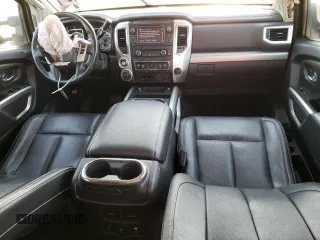 2016 Nissan Titan XD PRO-4X with VIN 1N6BA1F46GN516606, listed as a Copart auction lot 81097854 with 38,097 mi miles and Salvage Title. Bid and sale history available at carsss.com. Image 8.