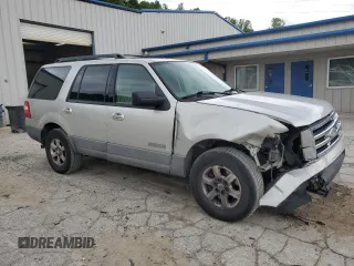 2007 Ford Expedition XLT with VIN 1FMFU16517LA47274, listed as a Copart auction lot 58021145 with 167,971 mi miles and Salvage title. Bid and sale history available at DreamBid. Image 4.