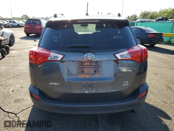 2013 Toyota RAV4 LE with VIN JTMBFREV0DD042182, listed as a Copart auction lot 60904055 with 113,387 mi miles and Salvage title. Bid and sale history available at DreamBid. Image 6.