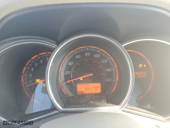 2010 Nissan Murano S with VIN JN8AZ1MU0AW008292, listed as a Copart auction lot 48413265 with 180,949 mi miles and Salvage Title. Bid and sale history available at carsss.com. Image 9.