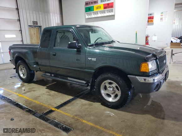 2003 Ford Ranger XL Fleet with VIN 1FTZR45E93PA64526, listed as a Copart auction lot 50762945 with 126,415 mi miles and Salvage Title. Bid and sale history available at carsss.com. Image 4.