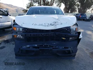 2020 Chevrolet Silverado 1500 Work Truck with VIN 3GCNWAEF9LG304824, listed as a Copart auction lot 46043875 with 21,479 mi miles and Salvage Title. Bid and sale history available at carsss.com. Image 5.