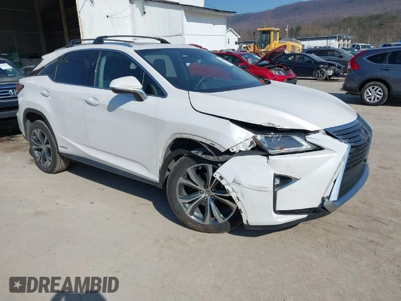 2016 Lexus RX 450h with VIN 2T2BGMCAXGC004844, listed as a IAAI auction lot 41791066 with 100,604 mi miles and . Bid and sale history available at DreamBid. Image 1.