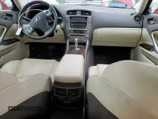 2012 Lexus IS 250 with VIN JTHCF5C20C5053860, listed as a Copart auction lot 58081105 with 114,564 mi miles and Salvage title. Bid and sale history available at DreamBid. Image 8.