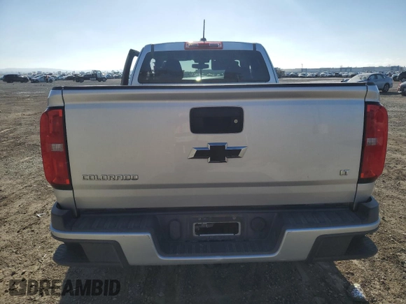 2017 Chevrolet Colorado 2WD LT with VIN 1GCHSCEA5H1265552, listed as a Copart auction lot 46163185 with 77,111 mi miles and Salvage Title. Bid and sale history available at carsss.com. Image 6.