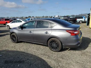 2017 Nissan Sentra S with VIN 3N1AB7APXHY207499, listed as a Copart auction lot 52257755 with 140,940 mi miles and Salvage Title. Bid and sale history available at carsss.com. Image 2.