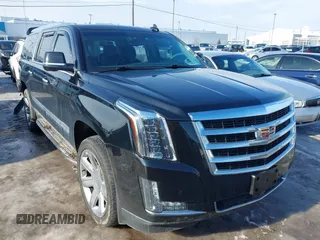 2018 Cadillac Escalade ESV Premium Luxury z VIN 1GYS4JKJ4JR396272, wystawiony jako IAAI lot #41662967 z przebiegiem 67 865 mil mil oraz . Historia ofert i sprzedaży dostępna na DreamBid. Obrazek 1.