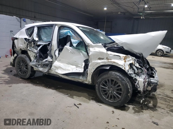 2019 Mazda CX-5 Sport with VIN JM3KFBBM1K0686398, listed as a Copart auction lot 42091325 with Not Provided miles and Salvage Title. Bid and sale history available at DreamBid. Image 4.