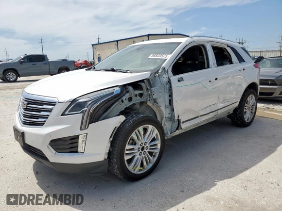 2018 Cadillac XT5 Premium Luxury AWD z VIN 1GYKNFRS7JZ239389, wystawiony jako Copart lot #56503575 z przebiegiem 137 222 mil mil oraz Szkoda całkowita • Salvage title. Historia ofert i sprzedaży dostępna na DreamBid. Obrazek 1.