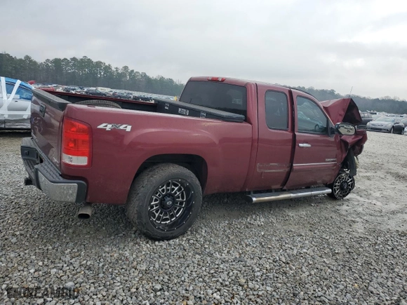 2013 GMC Sierra 1500 SLE with VIN 1GTR2VE76DZ197097, listed as a Copart auction lot 44181475 with 211,949 mi miles and Non Repairable. Bid and sale history available at carsss.com. Image 3.