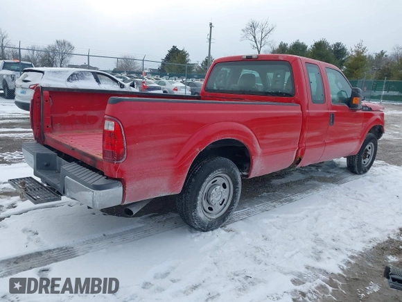 2011 Ford F-250 XL with VIN 1FT7X2A60BEC80386, listed as a IAAI auction lot 41606542 with 183,317 mi miles and . Bid and sale history available at DreamBid. Image 4.