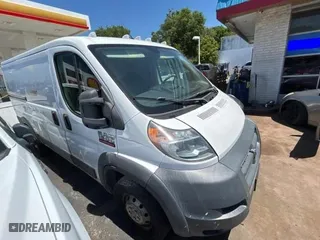 2015 Ram ProMaster Cargo Van with VIN 3C6TRVAG9FE502914, listed as a Copart auction lot 53861175 with 999,999 mi miles and Salvage Title. Bid and sale history available at carsss.com. Image 1.