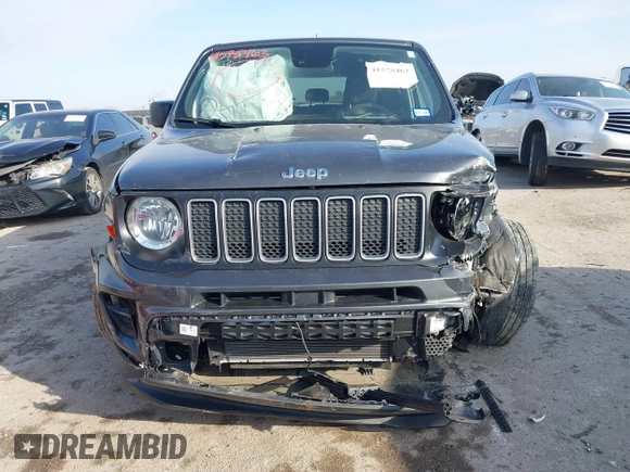 2023 Jeep Renegade Latitude with VIN ZACNJDB12PPP60061, listed as a IAAI auction lot 41578463 with 21,376 mi miles and . Bid and sale history available at DreamBid. Image 12.