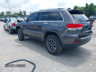 2019 Jeep Grand Cherokee Limited z VIN 1C4RJFBGXKC642891, wystawiony jako IAAI lot #42713804 z przebiegiem 53 910 mil mil oraz . Historia ofert i sprzedaży dostępna na DreamBid. Obrazek 3.