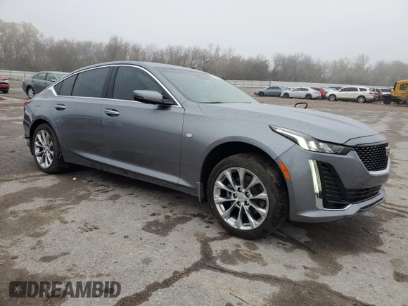 2021 Cadillac CT5 Premium Luxury with VIN 1G6DN5RK3M0146938, listed as a Copart auction lot 76473043 with 15,409 mi miles. Bid and sale history available at carsss.com. Image 4.