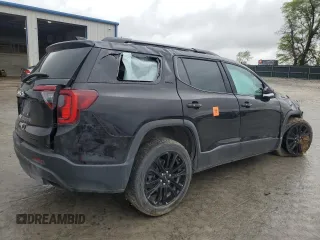 2022 GMC Acadia SLT with VIN 1GKKNUL49NZ103201, listed as a Copart auction lot 50155634 with Not provided miles and Salvage title. Bid and sale history available at DreamBid. Image 3.