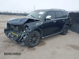 2018 Nissan Armada Platinum with VIN JN8AY2NF8J9333263, listed as a IAAI auction lot 41486915 with 126,536 mi miles. Bid and sale history available at carsss.com. Image 18.
