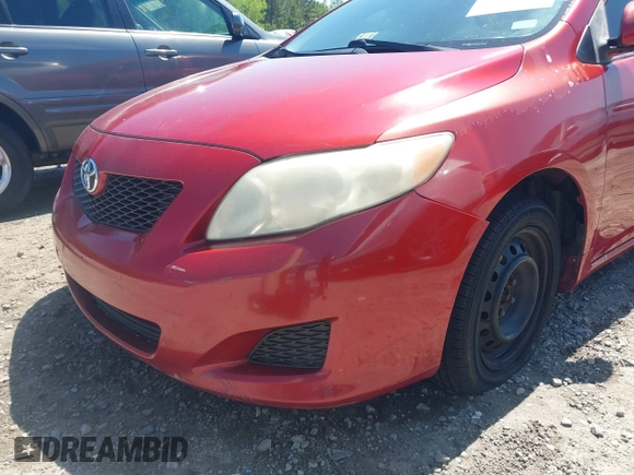 2009 Toyota Corolla with VIN JTDBL40E999080233, listed as a IAAI auction lot 41995330 with 249,789 mi miles. Bid and sale history available at carsss.com. Image 6.