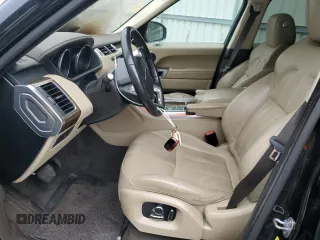 2017 Land Rover Range Rover Sport HSE with VIN SALWR2FVXHA141719, listed as a Copart auction lot 58583975 with Not provided miles and Salvage title. Bid and sale history available at DreamBid. Image 7.