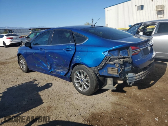 2017 Ford Fusion S with VIN 3FA6P0G77HR294331, listed as a Copart auction lot 54445275 with 106,561 mi miles and Salvage Title. Bid and sale history available at DreamBid. Image 2.