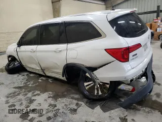 2018 Honda Pilot EX-L with VIN 5FNYF6H62JB043318, listed as a Copart auction lot 57853335 with 57,354 mi miles and Salvage title. Bid and sale history available at DreamBid. Image 2.