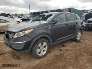 2013 Kia Sportage LX with VIN KNDPBCA25D7450010, listed as a Copart auction lot 54597815 with 110,980 mi miles and Clean Title. Bid and sale history available at carsss.com. Image 1.